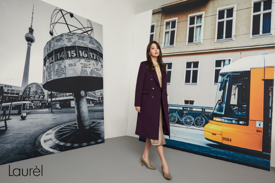 코트 여신 한고은(사진=라우렐)